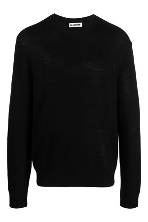 Maglione in lana nero JIL SANDER | J47GP0026J14524001